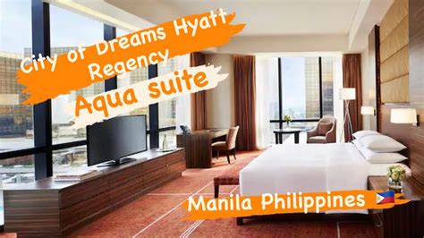 City of dreams Hyatt Regency Aqua Suite walkthrough .